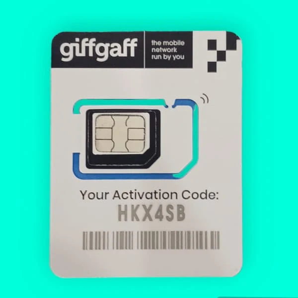 GiffGaff UK Sim Card in Pakistan for Tiktok Live | Tiktok Live Sim Card