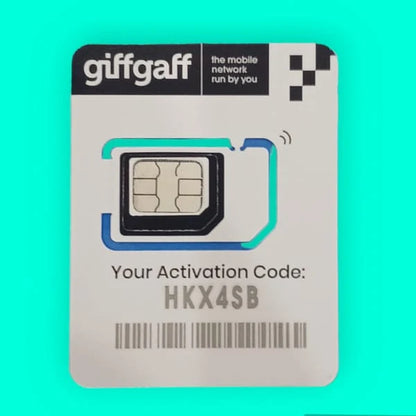 GiffGaff UK Sim Card in Pakistan for Tiktok Live | Tiktok Live Sim Card